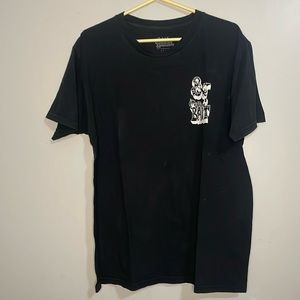 Bait x D&D black shirt sleeve tee